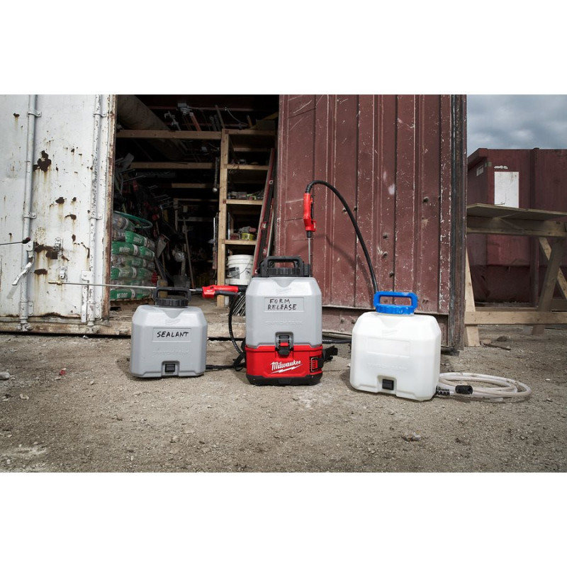 MILWAUKEE M18 BPFPCCST-0 Battery-Powered Backpack Sprayer (Concrete Liquid Tank)