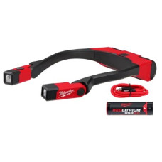 Фонарь светодиодный аккумуляторный шейный (зарядка через USB) MILWAUKEE L4 NL400-301