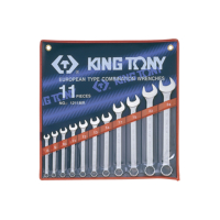 Combination Wrench Set, 11 pcs (pack of 1) in Terylene Pouch