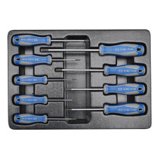 Набор отверток Torx 9 ед. (Т 8- Т40)