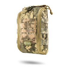Аптечный подсумок М8 со сбросом. Cordura 1000D. Пиксель.