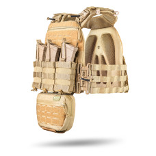 Комплект М7 PRO gen 2 Skelet + 4 подсумков (Койот)