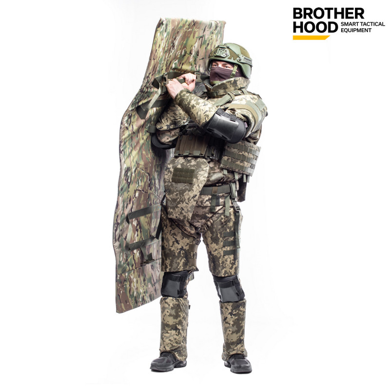 Ballistic Blanket, Class 2 Protection, Multicam, 160*80 cm