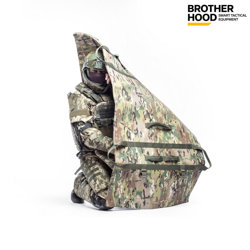 Ballistic Blanket, Class 2 Protection, Multicam, 160*80 cm