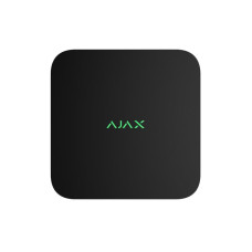 Мережевий відеореєстратор Ajax NVR DC black, 16 каналів, 12V, чорний