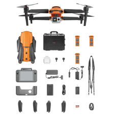 Дрон Autel EVO II Dual Rugged Bundle (640T) V3 ATTI, FCC, Anti-Interference, Orange