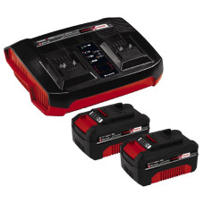 Набір акумулятора та зарядного пристрою Einhell Twincharger Kit PXC 2х18В 2х4.0А·год