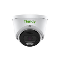 IP-камера Tiandy TC-C35XQ Spec:I3W/E/Y/2.8mm/V4.2, 5MP, EW Color Maker Turret, 2.8mm, f/1.0, IR30m, LED15m, DC12V, PoE, IP66, Speaker