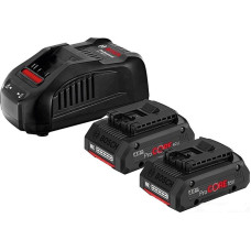 Набір акумулятора та зарядного пристрою Bosch Professional ProCore 18В 2х18В 4А·год ЗП