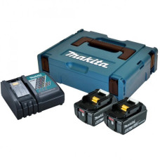 Набір акумулятора та зарядного пристрою Makita 198116-4 LXT BL1860B 2х18В 6А·год ЗП DC18RC кейс Makpac