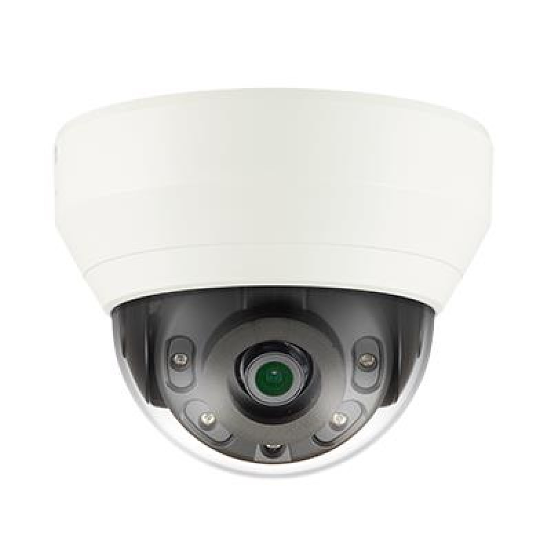 IP Camera Hanwha QND-7010R, 4MP, Indoor Dome, 2.8mm, f/2.0, IR20m, Mic, DC 12V/PoE, IK08