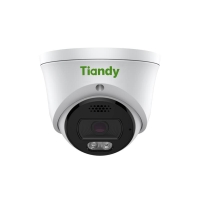 IP Camera Tiandy TC-C38XQ Spec:I3W/E/Y/2.8mm/V4.2, 8MP, EW, Color Maker Turret, 2.8mm, f/1.6, LED15m, IR30m, DC12V, PoE, IP66, Speaker