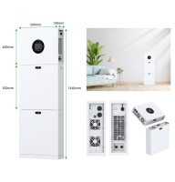 Система резервного питания 2E PowerWall Vezha, 5000 Вт, 10.24 кВт/ч, MPPT 5.5 кВт, WiFi, расширение емкости, параллельное подключение