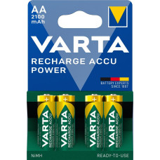 Аккумулятор Varta NI-MH Power AA 2100 мАч, 4шт