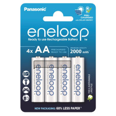 Акумулятор Panasonic Eneloop NI-MH AA 2000 мАг, 4 шт.