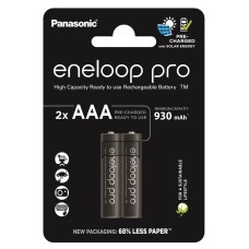 Аккумулятор Panasonic Eneloop NI-MH Pro AAA 930 мАч, 2 шт.