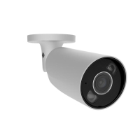 IP Camera wired Ajax BulletCam HL white, 8MP, 4mm, hybrid illumination IR 50m, white LED 50m, PoE, True WDR, IP65, audio, viewing angle 75° to 85°, outdoor,