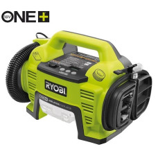 Компрессор автомобильный аккумуляторный Ryobi ONE+ R18I-0 18В 10.3бар 1.3кг без АКБ и ЗП