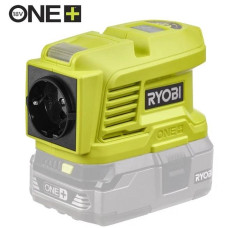 Инвертор напряжения аккумуляторный Ryobi ONE+ RY18BI150A-0 18В 150/300Вт розетка 1х220В разъем 2хUSB 0.3кг без АКБ и ЗП