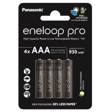 Акумулятор Panasonic Eneloop NI-MH Pro AAA 930 мАч, 4 шт.