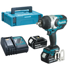 Гайковерт ударний Makita DTW1002RTJ LXT 18В АКБ 2х5А·год 1000Нм 1800об/хв кейс 3.6кг