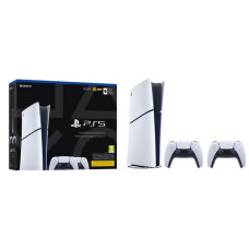 Ігрова консоль PlayStation 5 Slim Digital Edition (2 геймпади Dualsense)