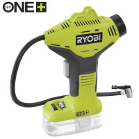 Ryobi ONE+ R18PI-0 18V 10.3bar 16l/min 0.7kg Cordless Car Compressor without Battery and Charger