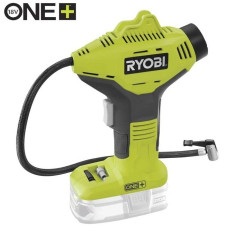 Компресор автомобільний акумуляторний Ryobi ONE+ R18PI-0 18В 10.3бар 16л/хв 0.7кг без АКБ та ЗП