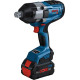 Гайковерт ударный аккумуляторный Bosch Professional GDS 18V-1050 H 18В 2x8А·час 1500/1700Нм до 1750об/мин GAL1880 L-Boxx 2.9кг