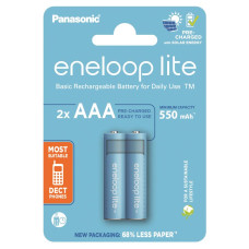 Акумулятор Panasonic Eneloop NI-MH Lite AAA 550 мАг, 2 шт.