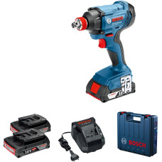 Гвинтоверт ударний акумуляторний Bosch Professional GDX 180-Li 18В АКБ 2х2А·год 180Нм 2800об/хв M6-M14 кейс 1.1кг