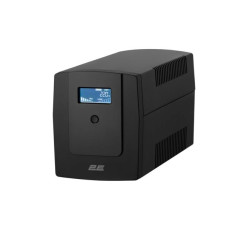 Джерело безперебійного живлення 2E DD1500, 1500VA/900W, LCD,USB, 3xSchuko