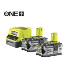 Набір акумулятора та зарядного пристрою Ryobi ONE+ RC18120-250 18В 2х5А·год ЗП 2А