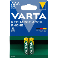 Varta NI-MH Phone AAA 550 mAh Battery, 2 pcs