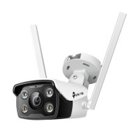 IP Camera TP-LINK VIGI C340-W-4, PoE, 4MP, 4mm, Wi-Fi, H265+, IP66, Bullet, Color Night Vision, Outdoor