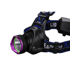 Фонарь налобный аккумуляторный 2E HLBL1818T6 Micro-USB 3600мА·час 230лм 5Вт 3 режима освещения IP44 0.16кг