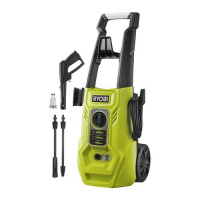 Ryobi RY120PWA 1600W 120bar 420L/h 5m hose 8.14kg Pressure Washer