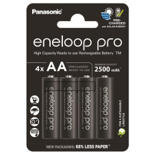 Аккумулятор Panasonic Eneloop NI-MH Pro AA 2500 мАч, 4 шт.