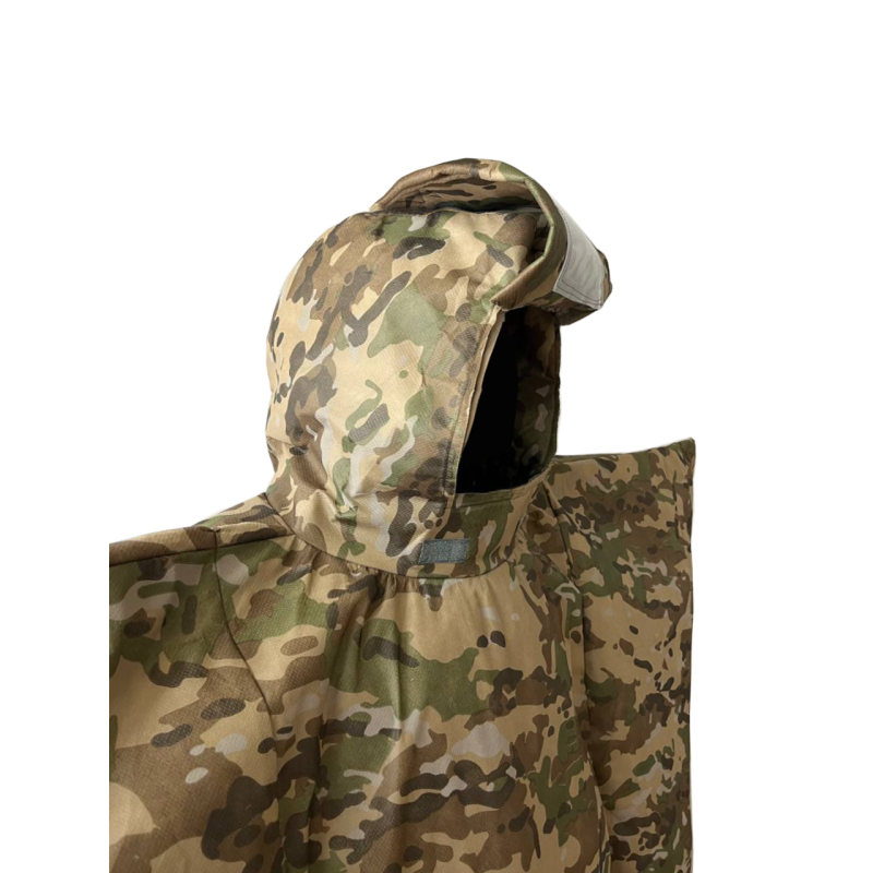 Anti-thermal poncho anti-drone tactical multicam