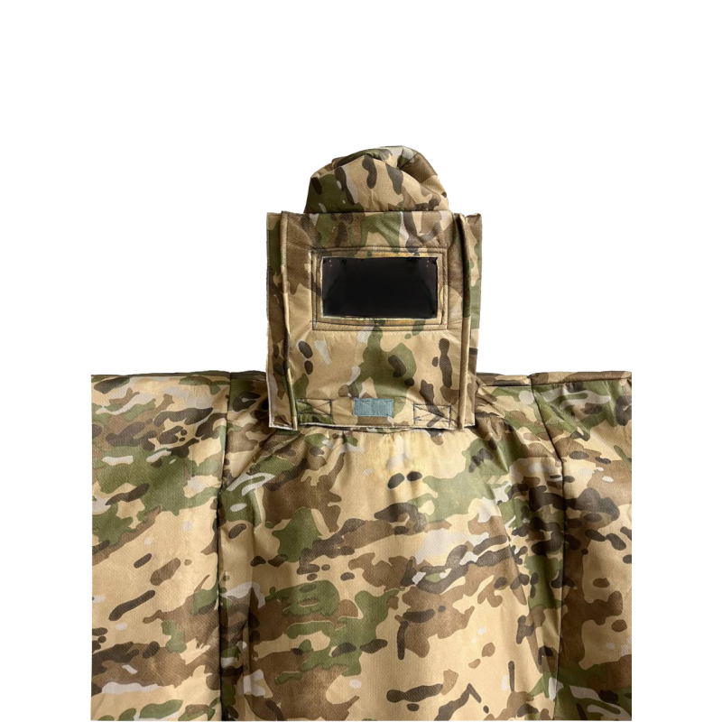 Anti-thermal poncho anti-drone tactical multicam