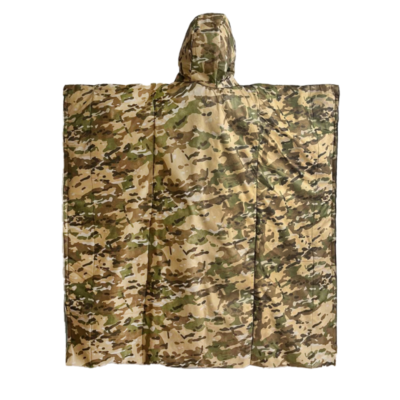 Anti-thermal poncho anti-drone tactical multicam