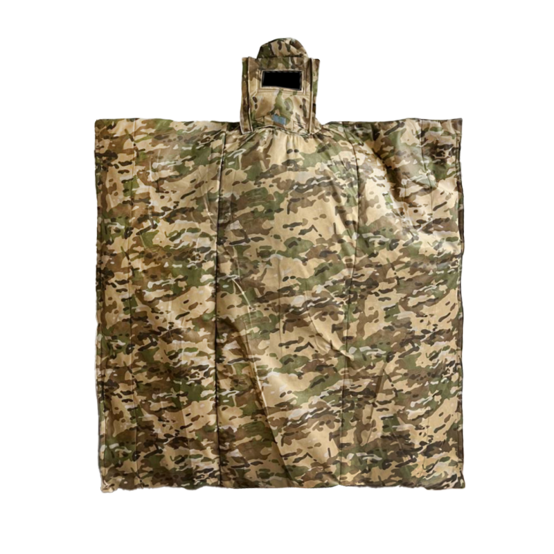 Anti-thermal poncho anti-drone tactical multicam