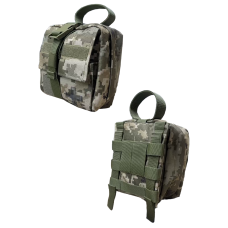 Подсумок для аптечки Combi Pro комбинированный быстросбросный на платформе с MOLLE пиксель