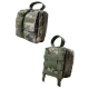 Combi Pro combined quick-release IFAK pouch on MOLLE platform, pixelated