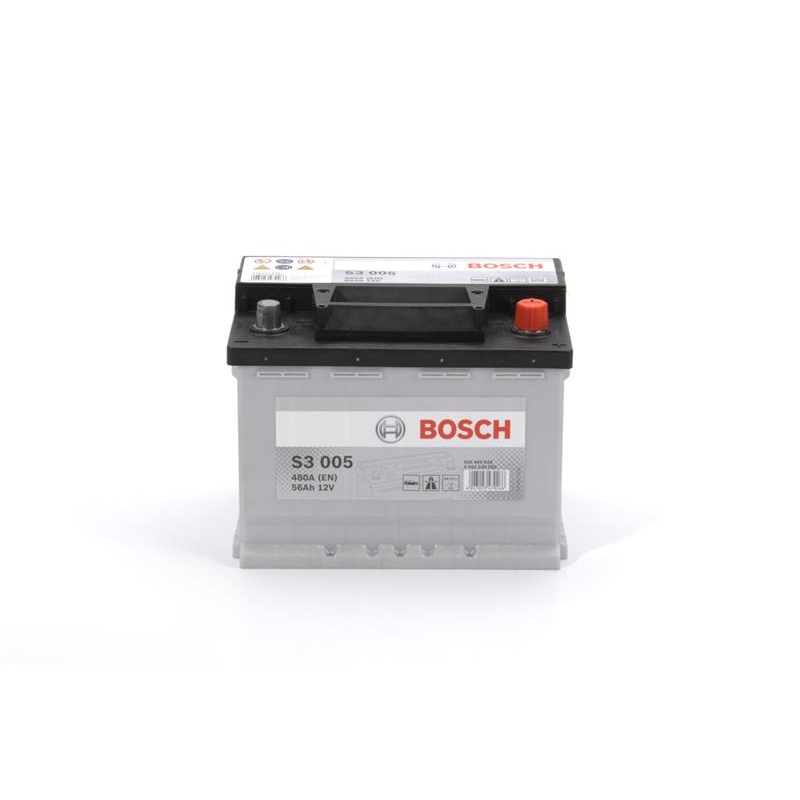 Аккумулятор Bosch S3 12В 56А·ч 480А R+ (0 092 S30 050)