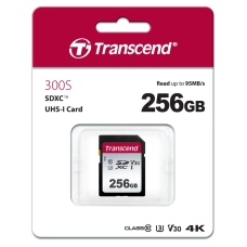 Карта пам'яті Transcend SD 256GB C10 UHS-I R100/W40MB/s