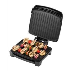 Гриль George Foreman прижимной Immersa Medium, 1300Вт, темп. режимов-1, съемные пластины, металл, пластик, черный