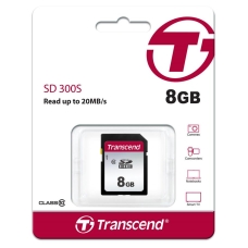 Карта пам'яті Transcend SD 8GB C10 R20/W10MB/s