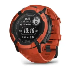 Смарт-часы Garmin Instinct 2X Solar пламенно-красный