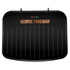 Гриль George Foreman прижимной Fit Grill Copper Medium 1630Вт, темп. режимов-1, пластик, черный